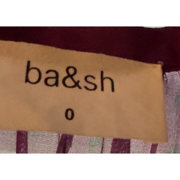 Ba&sh Cyana Metallic Dot Dress sz 0 MSRP $495 - Picture 6 of 6